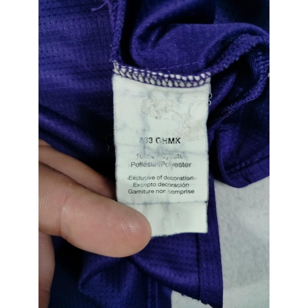 Russell Athletic Polo Shirt Mens Small Purple TCU Horned Frogs NCAA Football - Picture 6 of 10